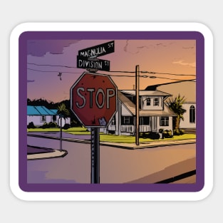 Magnolia St. Sticker